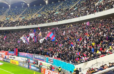 „Așa e la Craiova”, așa e și la București » Peste 23.000 de fani au făcut show pe Arena Națională la FCSB - Universitatea Craiova