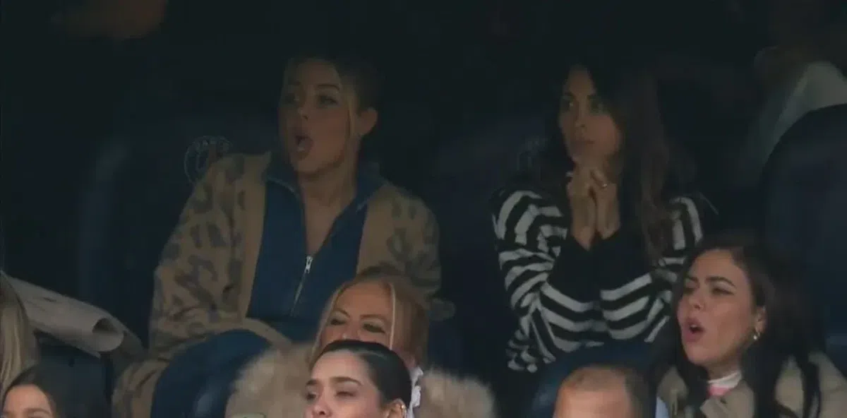 Toate camerele TV au fost pe Antonela Roccuzzo, imediat după supergolul lui Messi din PSG - Lille