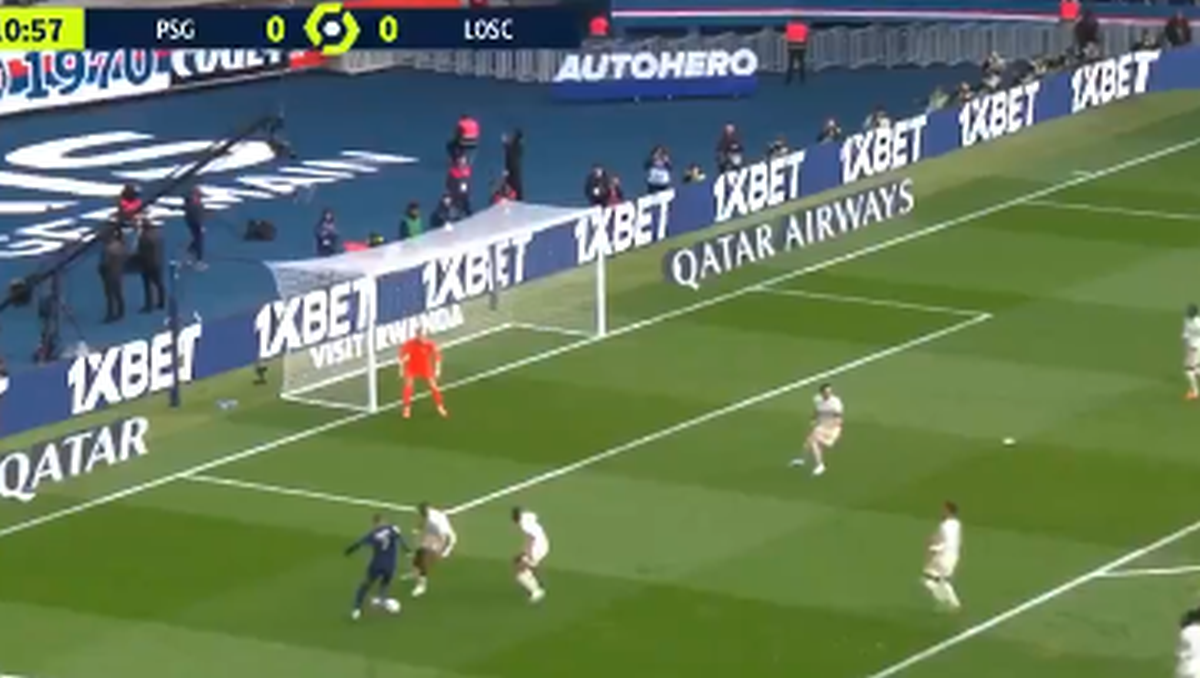 Mbappe, gol superb cu Lille