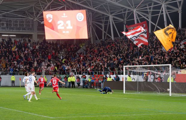 Inedit: ce s-a întâmplat pe „Arcul de Triumf” la fiecare gol al lui Dinamo cu Oțelul