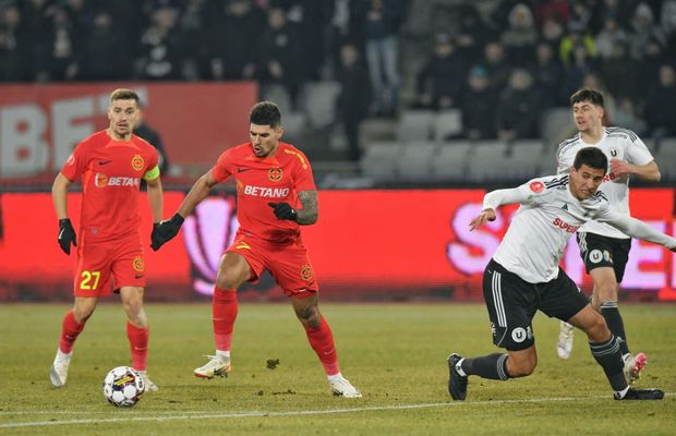 FCSB nu o poate bate pe U Cluj » Rapid s-a apropiat de lider: clasamentul actualizat
