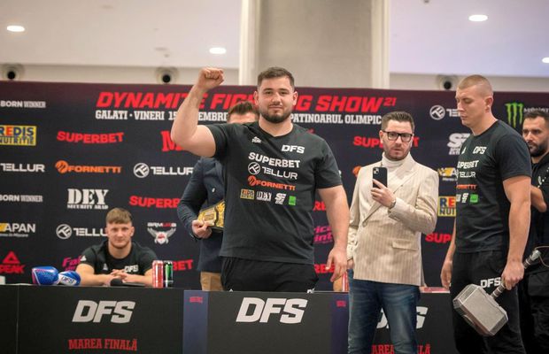 Provocare gigantică pentru „Tancul Olteniei” » Un colos de aproape 2 metri, adversarul din DFS22