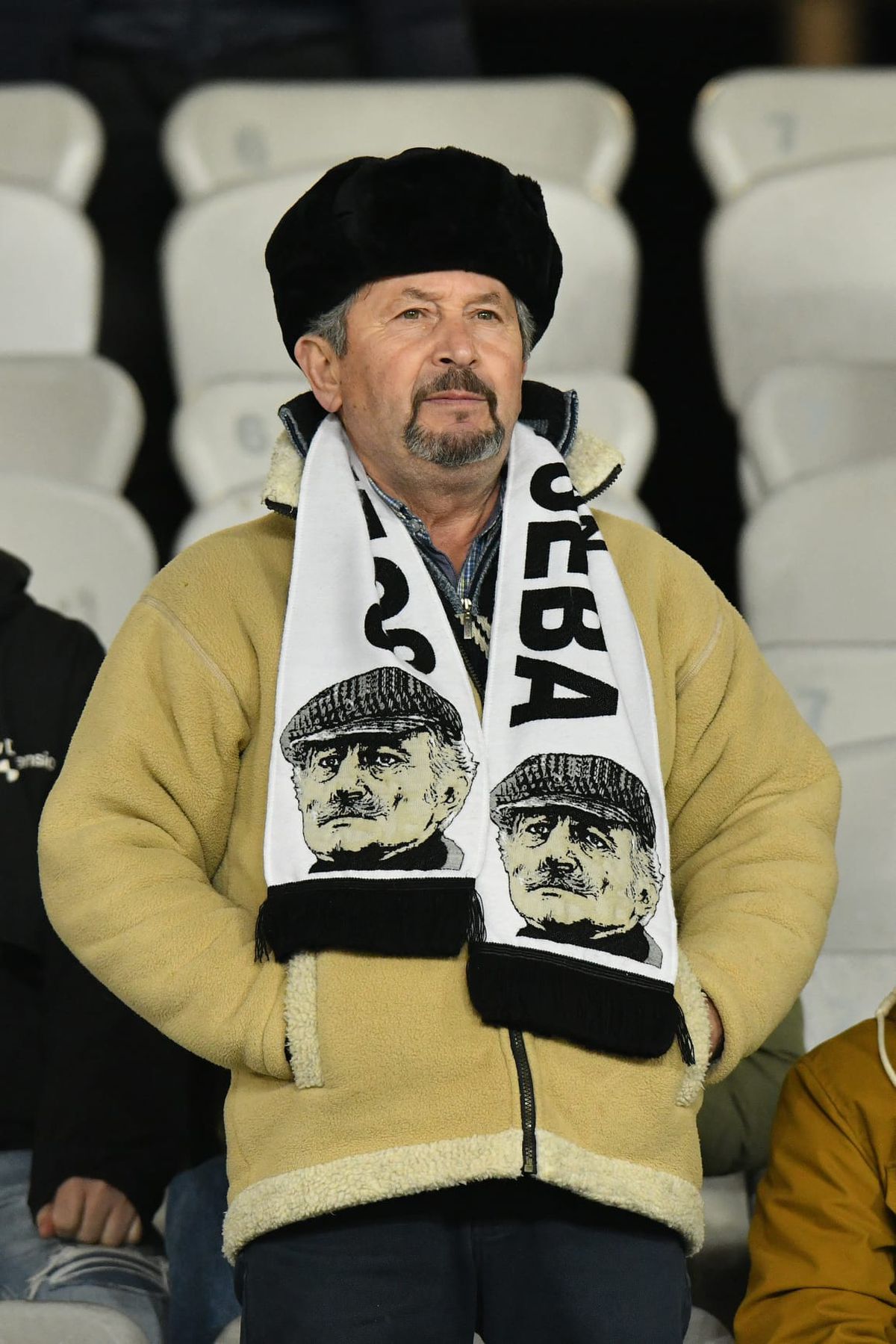 Suporterii de la U Cluj - FCSB