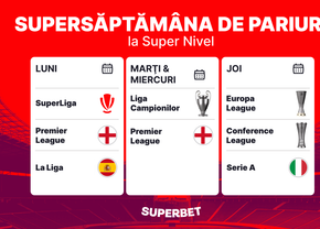 Ce îți pregătește Supersăptămâna de pariuri