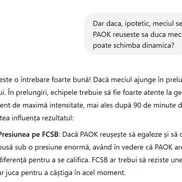 Experiment: ce spune ChatGPT despre FCSB - PAOK Salonic