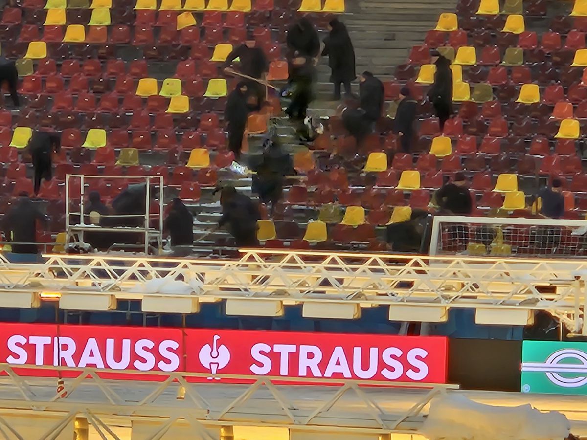 Cum arată Arena Națională înainte de FCSB - PAOK