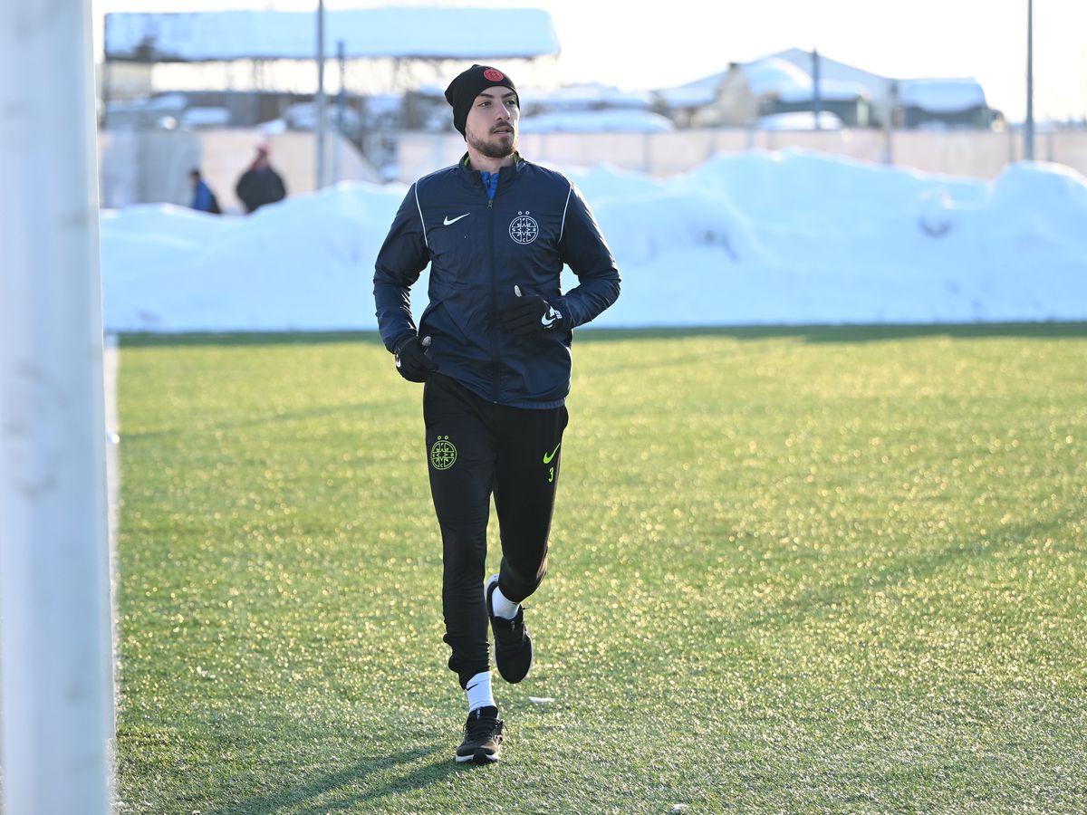 Antrenamentul oficial al celor de la FCSB înaintea meciului cu PAOK