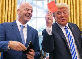 Anunțul lui Infantino după întâlnirea cu Trump: „200 de mii de joburi. Vor fi 3 Super Bowls pe zi timp de o lună!”