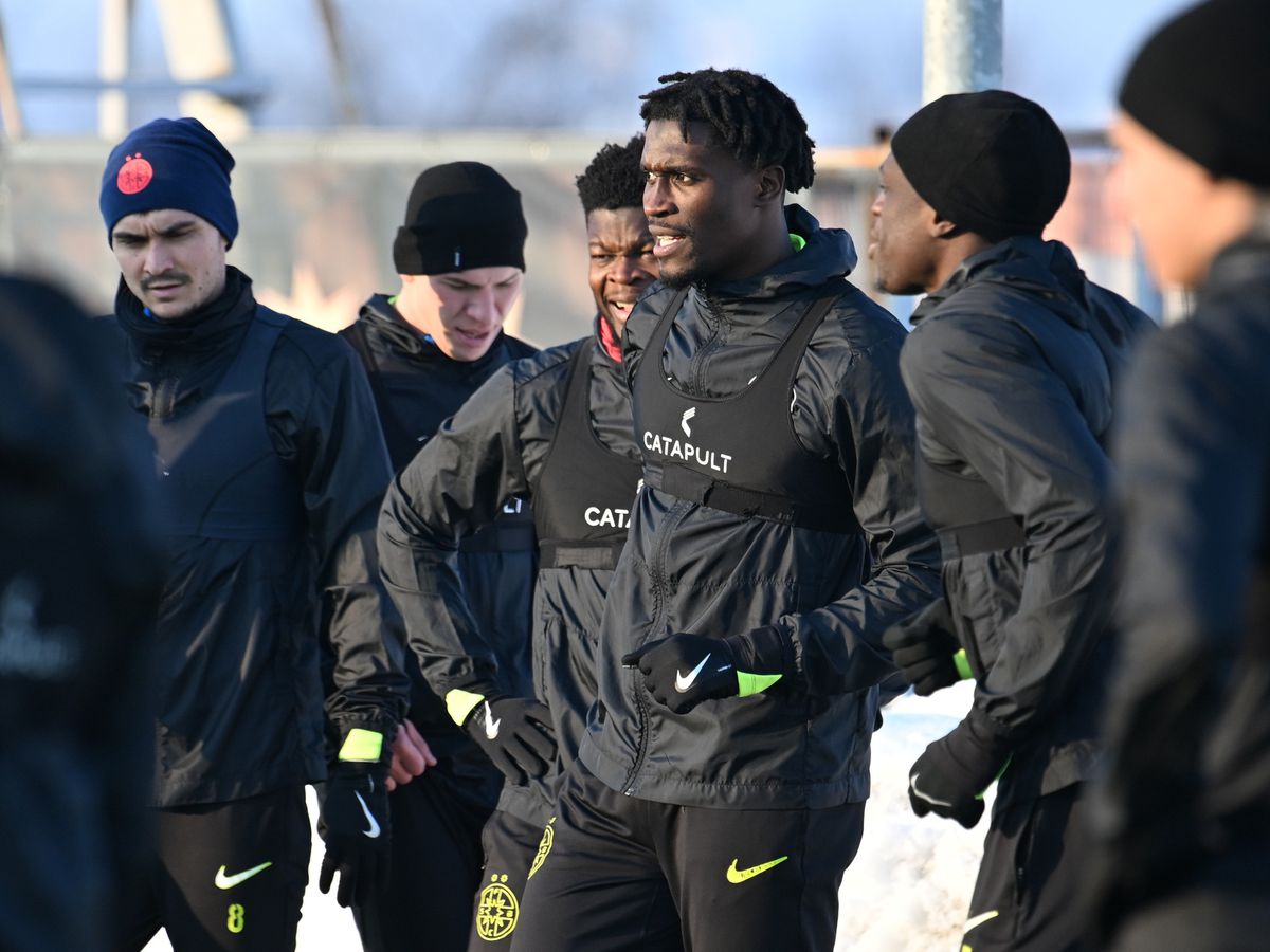 Antrenamentul oficial al celor de la FCSB înaintea meciului cu PAOK