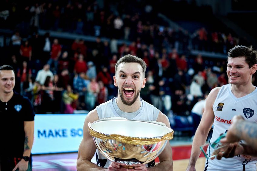 Lucas Tohătan, proaspăt câștigător al Cupei României/Foto: Cătălin Soare (CSO Voluntari)