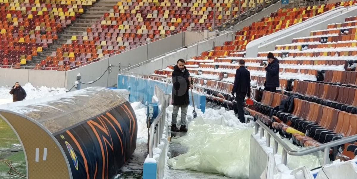 MM Stoica a pus umărul la deszăpezire