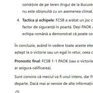 Experiment: ce spune ChatGPT despre FCSB - PAOK Salonic