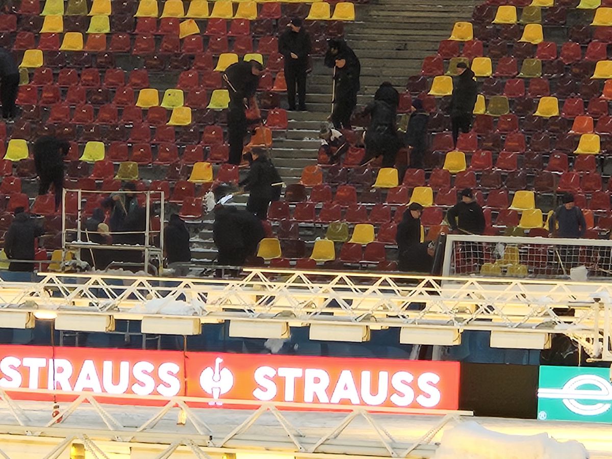 Cum arată Arena Națională înainte de FCSB - PAOK