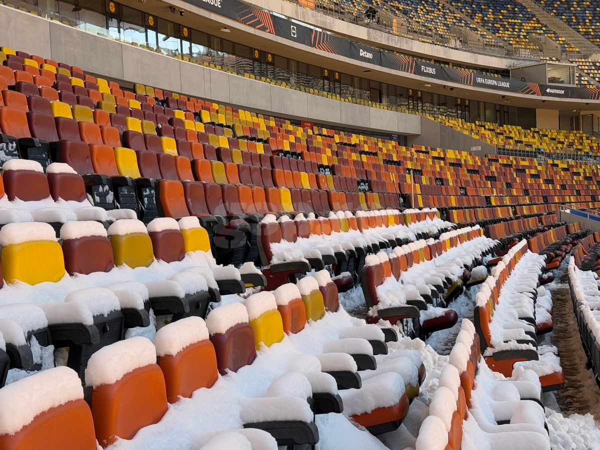 Cum arată Arena Națională înainte de FCSB - PAOK