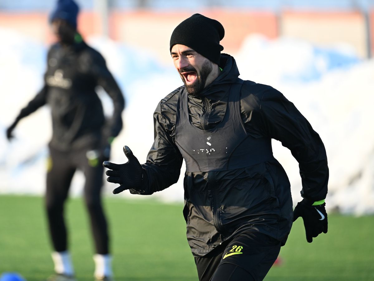 Antrenamentul oficial al celor de la FCSB înaintea meciului cu PAOK