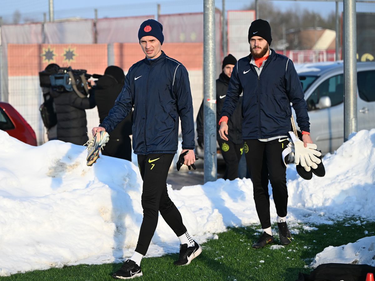 Antrenamentul oficial al celor de la FCSB înaintea meciului cu PAOK