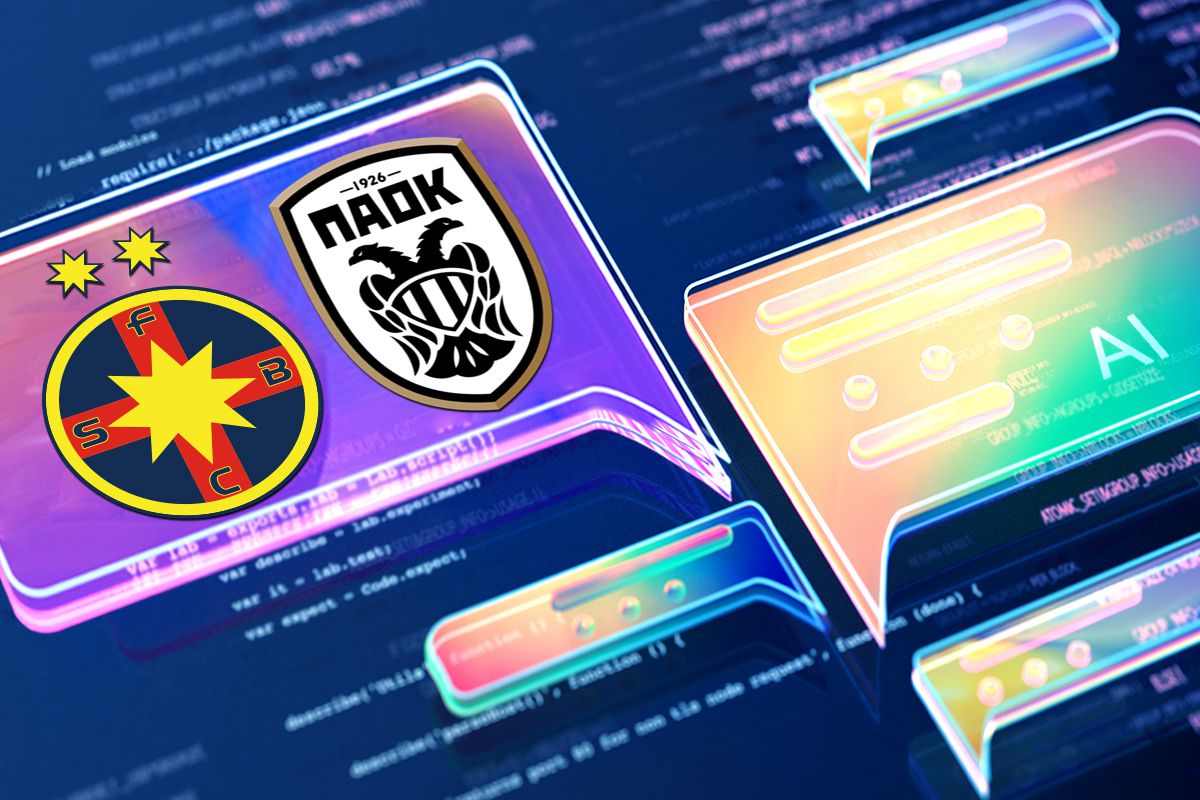 ChatGPT a dat verdictul la FCSB - PAOK » Inteligența artificială a scanat detaliile-cheie și vine cu pronosticul: „Toate ingredientele pentru a trece mai departe”