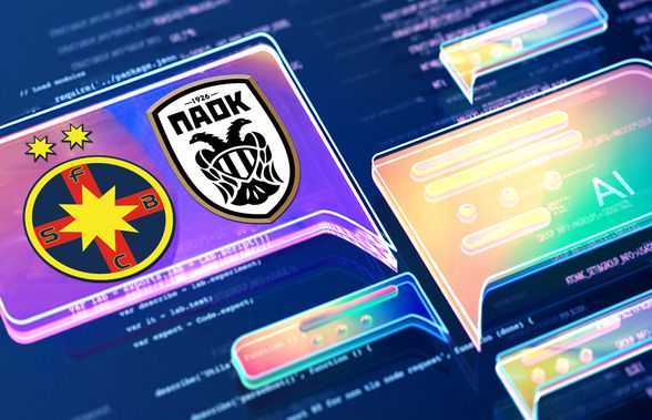 ChatGPT a dat verdictul la FCSB - PAOK » Inteligența artificială a scanat detaliile-cheie și vine cu pronosticul: „Toate ingredientele pentru a trece mai departe”