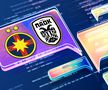 ChatGPT a dat verdictul înainte de FCSB - PAOK / Fotomontaj Diana Vasilescu (GSP)