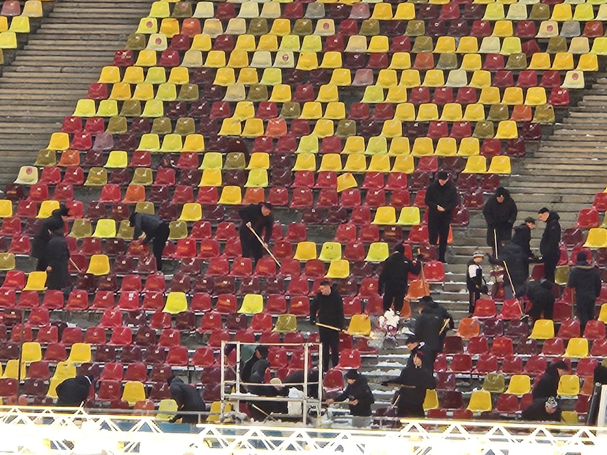 Cum arată Arena Națională înainte de FCSB - PAOK
