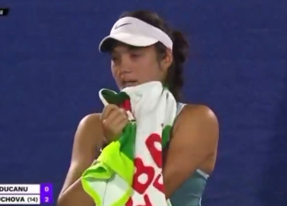 Emma Răducanu, episod înfiorător la Dubai! A început să plângă, după ce l-a văzut în tribune: „Avea comportament obsesiv”