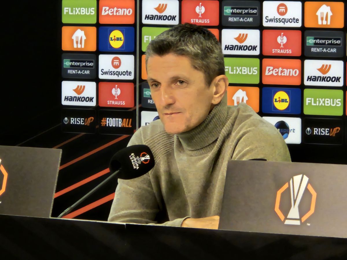 Răzvan Lucescu la conferința de presă înainte de FCSB - POAK