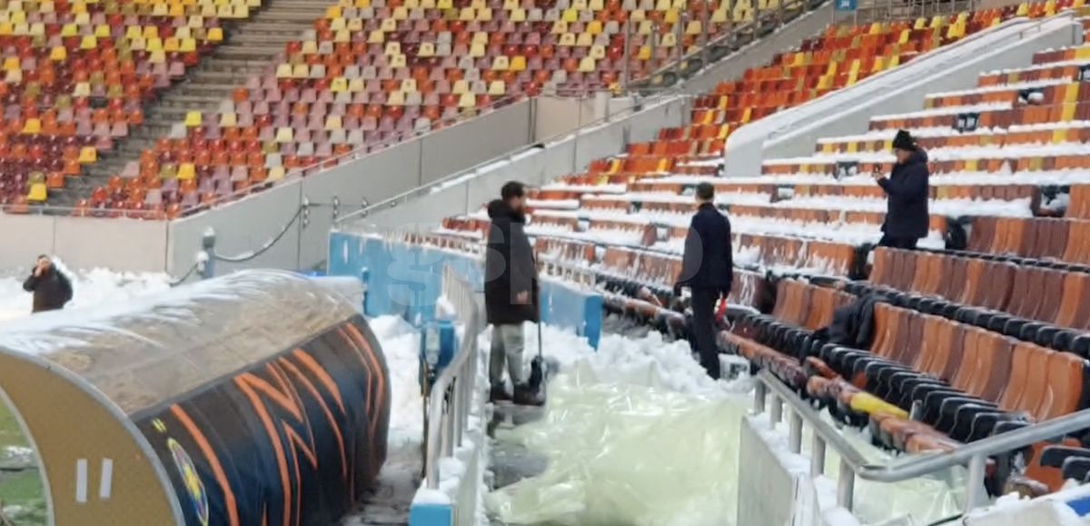 MM Stoica a pus umărul la deszăpezire