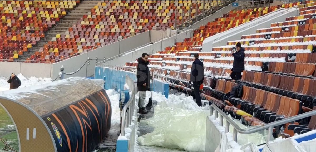 MM Stoica a pus umărul la deszăpezire
