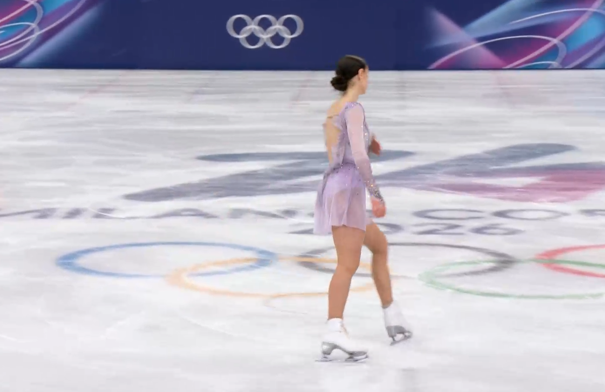 Julia Sauter la Jocurile Olimpice de la Milano Cortina