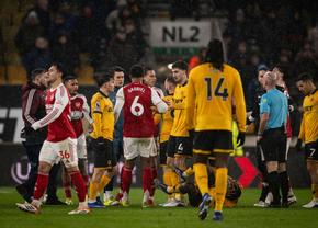 Nervi întinși la Arsenal, încăierare la final! » De unde a plecat totul