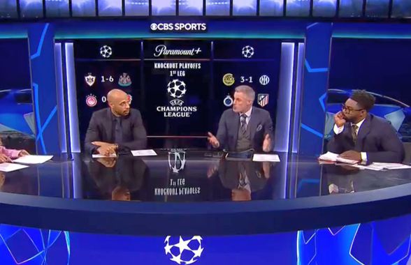 Carragher și Henry au văzut eșecul lui Chivu și au rămas mască: „Să le acordăm mai mult respect”