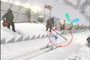 O greșeală a organizatorilor de la Jocurile Olimpice de Iarnă a fost aproape să provoace un accident grav