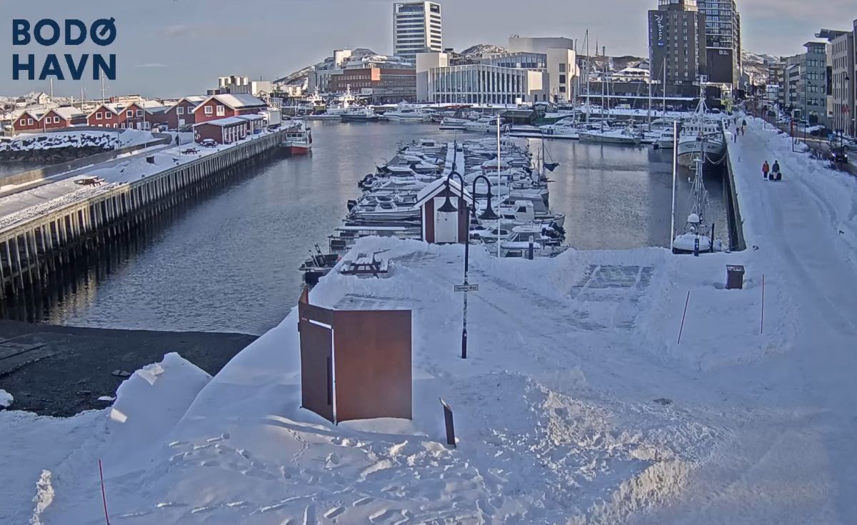 Cum arăta orașul Bodo în preajma meciului cu Inter