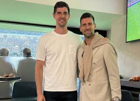 Thibaut Courtois, unul dintre proprietarii unui club din Franța, alături de Novak Djokovic