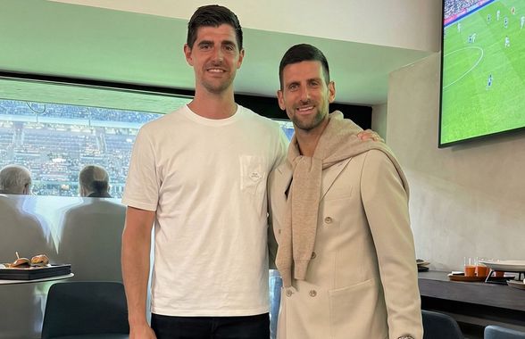 Thibaut Courtois, unul dintre proprietarii unui club din Franța, alături de Novak Djokovic