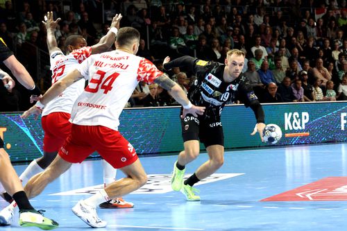 Gidsel, în duelul cu Dinamo / FOTO: Imago