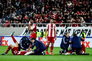 Ciocnire violentă! » Sânge pe „Karaiskakis”, în Olympiakos -Leverkusen
