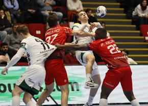 Dinamo l-a înfruntat pe marele Mathias Gidsel: a câștigat handbalul! » Momente demne de Liga Campionilor în Polivalentă