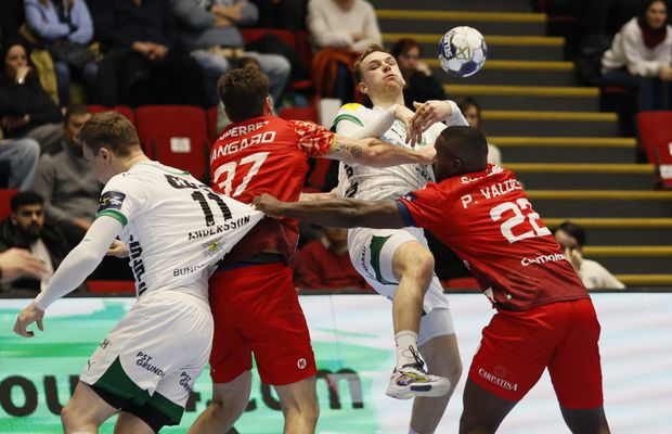Dinamo l-a înfruntat pe marele Mathias Gidsel: a câștigat handbalul! » Momente demne de Liga Campionilor în Polivalentă