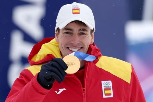 Oriol Cardona Coll, campion olimpic la sprint, la schi alpinism la JO 2026 Foto: Guliver/GettyImages
