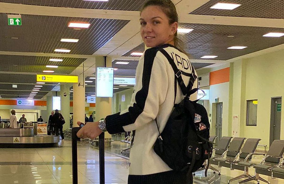 Simona Halep, optimistă la plecarea spre Miami: „Abia aștept să merg să joc” + Cum s-a simțit după ce a efectuat rapelul de la vaccin