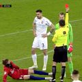 În minutul 41 al meciului dintre FCSB - CFR Cluj, la scorul de 0-0, Giedrius Arlauskis (33 de ani), portarul campioanei, a fost eliminat de „centralul” Ovidiu Hațegan.