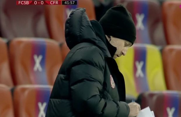 FOTO Cum a fost surprins Edi Iordănescu imediat după eliminarea lui Arlauskis