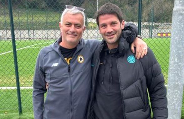 Cristi Chivu s-a întâlnit cu Jose Mourinho în Italia » Cei doi au scris istorie împreună la Inter