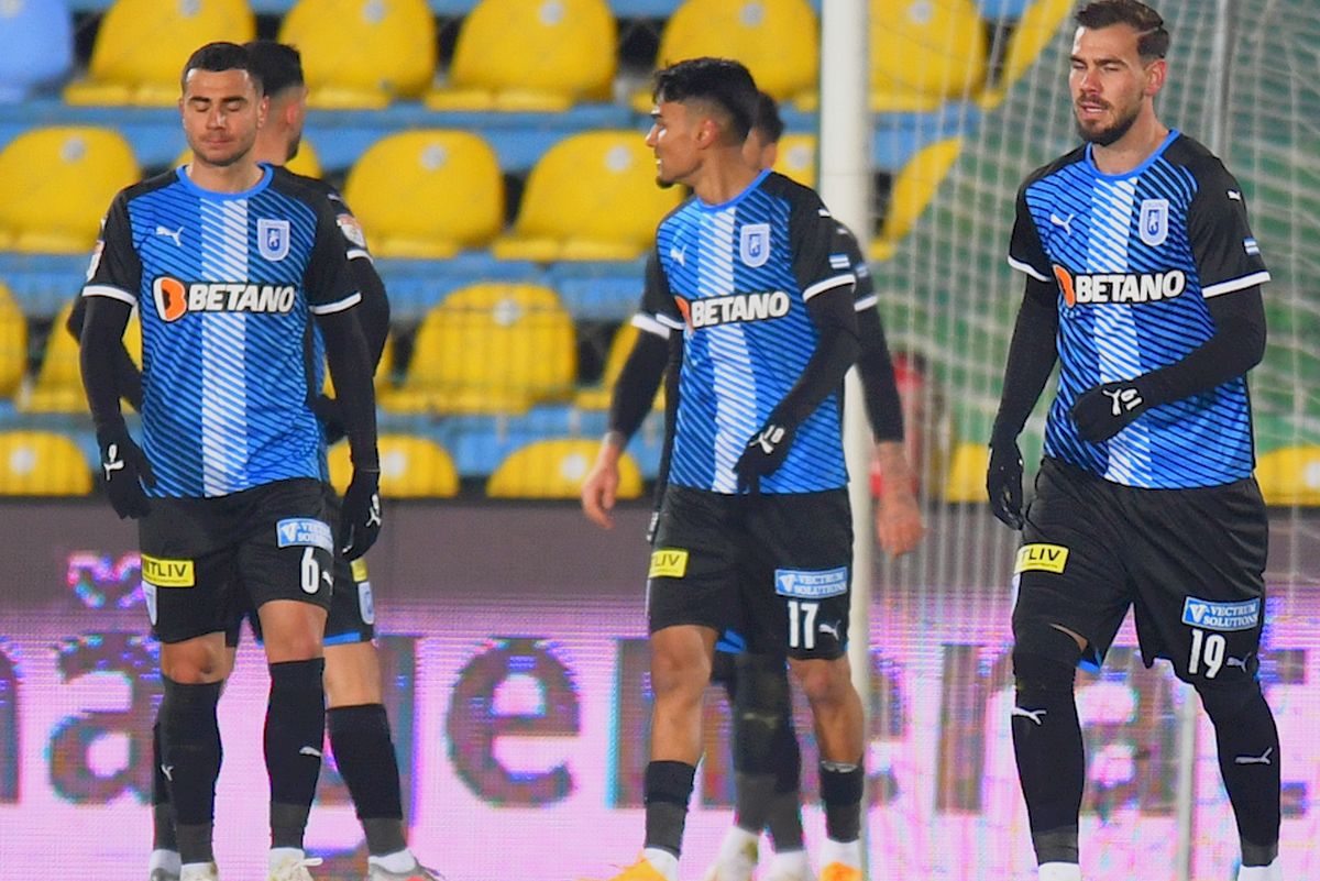 Dezastru pe linie la Craiova! Reghe a primit nota 3 » Oltenii au avut 10 corijenți în înfrângerea de la Voluntari