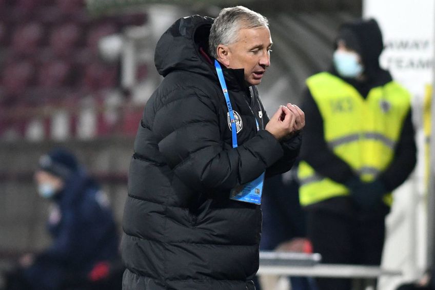 Farul - CFR Cluj 0-0 | Dan Petrescu, antrenorul campioanei, își laudă elevii pentru prestația de la malul mării.