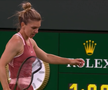 Simona Halep a rupt racheta în semifinala de la Indian Wells cu Iga Swiatek
