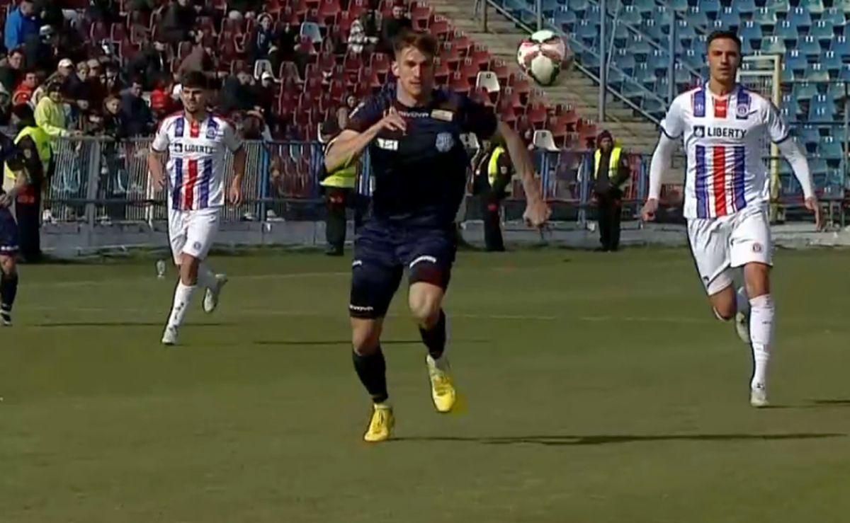 A fost faultat brutal în acest play-off de Liga 2 și descrie faza: „Eram pe altă planetă”