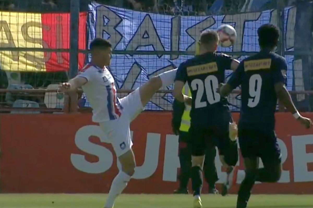 A fost faultat brutal în acest play-off de Liga 2 și descrie faza: „Eram pe altă planetă”