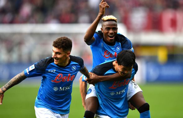 FabulOsimhen » Golgheterul nigerian a mai reușit o „dublă” și Napoli este tot mai aproape de titlu: are +21 puncte față de locul 2!